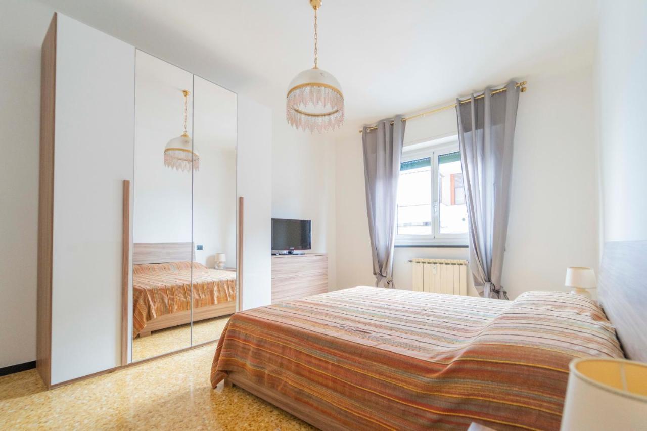 193 - Casa Via Della Chiusa - Centralissimo E Vicino Alla Baia Del Silenzio, Spiaggia E Mare 150M - Parcheggio Gratis Incluso E Aria Condizionata Sestri Levante Eksteriør bilde
