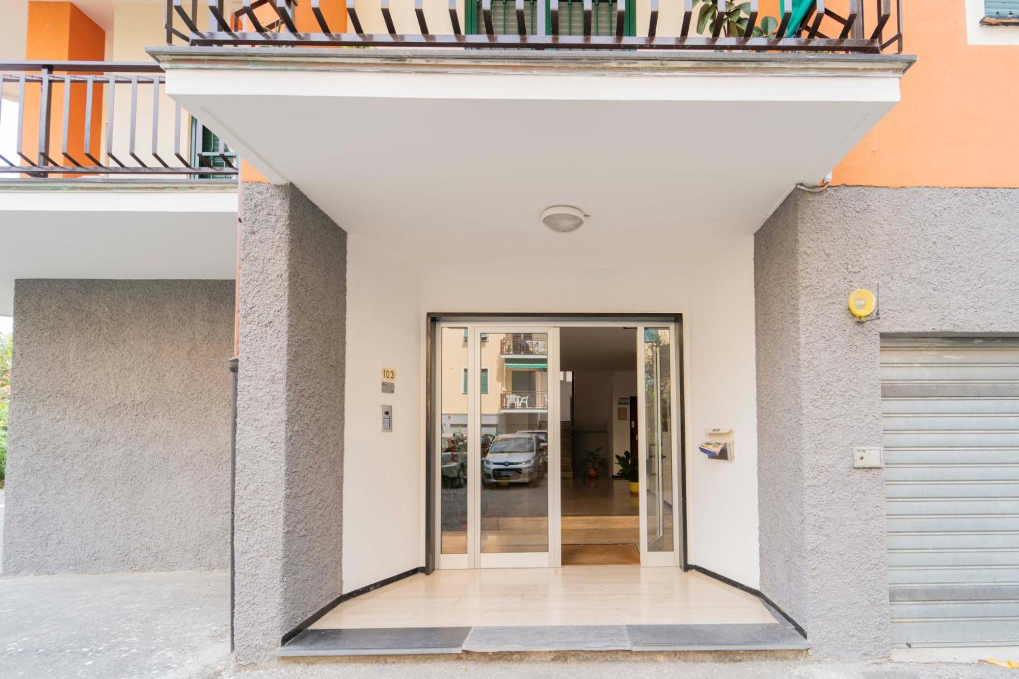 193 - Casa Via Della Chiusa - Centralissimo E Vicino Alla Baia Del Silenzio, Spiaggia E Mare 150M - Parcheggio Gratis Incluso E Aria Condizionata Sestri Levante Eksteriør bilde